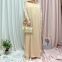 BS-LR497 Womens Embroidered Dubai Style Cardi Robe Muslim Dresses Abaya