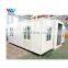 Hot sales Prefabricated luxury Black  prefab houses restaurant container fast food container house design