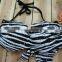 2016 New Design Women's One Piece Sexy Backless Zebra Adult Bikini