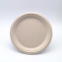 100% burger 9 inch eco friendly crockery compostable dinner plates disposable paper plate