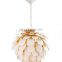 American luxury bar hotel restaurant home led decorative retro metal pineapple chandelier hanging lamp lighting
