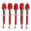 Cherry Red silicone fruit head food tongs for cooking and barbecue