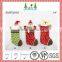 Green and red color christmas socks decoration