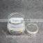 glass cup with lid candles