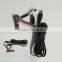 Low Voltage type and for Car GPS cell phone Application Motorcycle 12V Cigarette lighter power cable