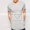 street short sleeves tall t-shirts wholesale/Elognated T-Shirts