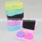 travel kit fda approved trading card display contact kit lens case