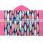 100% Cotton Pretty Poncho Hooded Beach Towel