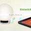 Alarm clock mini bluetooth speaker with led light