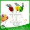 100mm Honeycomb peacock design party cocktail decorative pick for food
