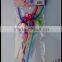 Food grade plastic flavored drinking straw