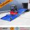 15 ton China supplier CE forklift mobile yard ramp/mobile loading ramp