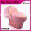 Cheap Porcelain Bathroom Toilet Commode One Piece WC Toilet Pink Color