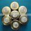 hearing aid receiver 2 pin metallic golden colour