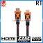 Factory OEM wholesale high quality 2160p 18Gbps 2.0v hdmi cable for ethernet