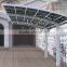 Aluminum Modern Polycarbonate Single Carport/garage/shed