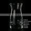 Japan model leadfree crystal wine decanter customized size shape handmade mouthblown unique