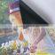 5 meter width black base thick pvc vinyl banner