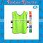 Full sublimated soccer vest bibs custom made multicolor