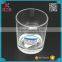 wholesale cheap ! 220ml white glass candle jar / round wild-mouth bottle