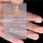 Manufacturer! Best selling product pvc transparent card clear business card