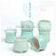 Antique blue china small decorative flower pots for garden decor                        
                                                                                Supplier's Choice