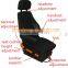 Peneumatic Driver Seat,Air Suspension Truck Seat,Truck Driver Seat,HSA-7