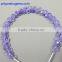 Amethyst Hand Made 4.75 mm Faceted Heart Shape, 6" Strand Length 100% Natural Gemstones