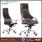 GS-G1900 esd office chairs, dark brown leather office chair