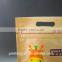 Moisture Proof foil plastic Laminated kraft paper bag with clear window