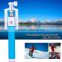 Hot Extendable Handheld with clip Holder with bluetooth Camera Shutter Remote Controller Monopod Selfie Stick For Iphone