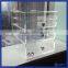Yageli Factory 4 Tier Acrylic Cosmetic Makeup Organizer Lipstick Holder With Crystal Knob