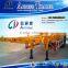 Aotong Hot Sale 3 Axle 40ft Flatbed Container Semi Trailer for Sale