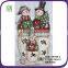 Polyresin large snowmen family with led light decorations