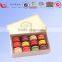 Customized paper macaron box ,macaron trinket box .