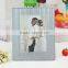 2016 new design crystal glittery silkscreen glass mirror photo frame 5x7 6x8in