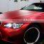 Removable pvc self-adhesive red pearl metallic chrome matte vinyl car wrap