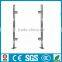 modular steel toughed glass railings design for stairs prices