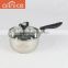 Korean style 6pcs induction stainless steel cooking pot set with bakelite handles