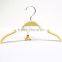 Wooden clothing hanger with non-slip film