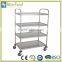 Stainless Steel Restaurant Collect Trolley