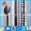 Round welded stainless steel tube with standard A554