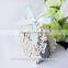 Custom elegant design laser cut wedding party favor boxes