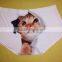 Smooth Traceless Lingerie Sexy Cat Printed Hipsters Anti-exposure Panty