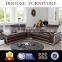 Dhouse Furniture Modern Leather Sectional Sofa With Adjustable Headrests 8069