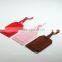 Custom PU leather bag tag/luggage tag for gift emboss genuine leather luggage tag                        
                                                                                Supplier's Choice