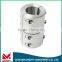Top quality two piece Stainless steel clamp rigid couplings