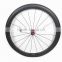 Hot sale Cheap clincher bicycle wheelset carbon 50mm front 60mm rear 25mm wide with Novatec hub and Sapim cx-ray spokes basalt