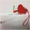 3in1 Lovely Gift Box USB Data Cable , Silicon Material