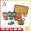 Hot item fruits printed tea set toy with cups and dishes